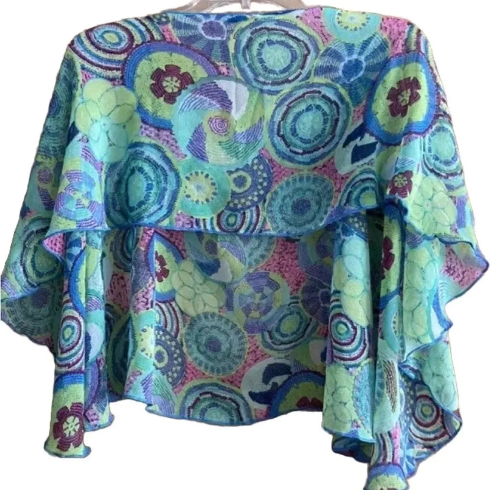 Style 101 Sarong Scarf Bikini Swimsuit Cover-Up Women Beach Top Multicolor